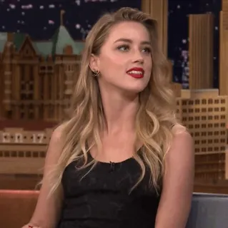 🧜‍♀ Amber Heard актриса, знаменитость, человек, блондинка, портрет telegram sticker