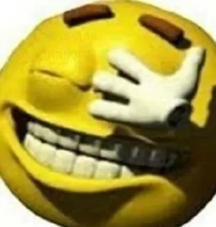 🤨 emoji, laughing, facepalm, meme, internet whatsapp sticker
