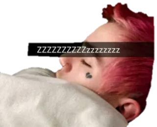 💤 Lil Peep ZZZZZZZZZZZZZZZZZZZ นอนหลับ, zzz, ศิลปิน, ง่วง, แร็ปเปอร์ telegram sticker
