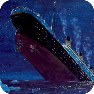 🪐 Titanic TITANIC telegram sticker