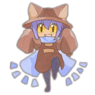 💃 Niko OneShot kucing, permainan, one-shot, rpg, pemain, karakter whatsapp sticker
