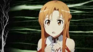 😶 Asuna Yuuki Sword Art Online Anime, Ragazza, Personaggio, Asuna, Yuuki, Sword Art Online telegram sticker