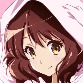😉 Anime, Mangá, Desenho animado, Ilustração, Garota, Fofo telegram sticker