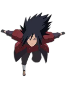 🏃 Madara Uchiha Naruto Anime, Naruto, Madara Uchiha, Uchiha, Mangá telegram sticker