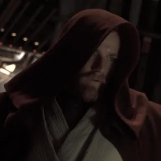 💫 Obi-Wan Kenobi Star Wars obi-wan kenobi, star wars, jedi, movie, science fiction telegram sticker