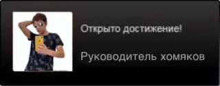 ✳️ Открыто достижение!
Руководитель хомяков telegram sticker