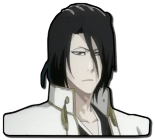 😕 Byakuya Kuchiki Bleach Anime, Bleach, Personagem, Byakuya Kuchiki, Mangá whatsapp sticker