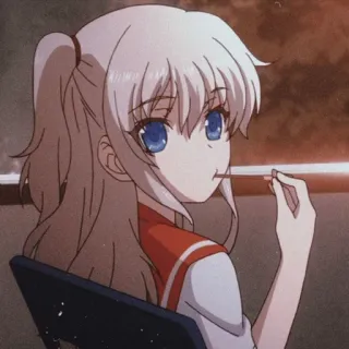 ➖ anime, girl, lollipop, cute telegram sticker
