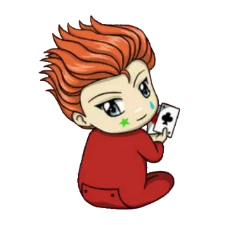 Hisoka ( ͡° ͜ʖ ͡°) telegram stickers