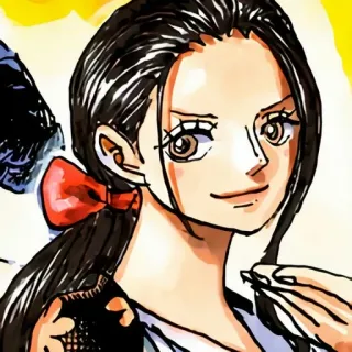 🌟 Nico Robin One Piece anime, manga, character, nico robin, one piece telegram sticker
