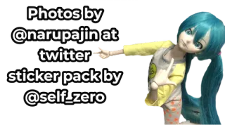 📝 Hatsune Miku Photos by
@narupajin at
twitter
sticker pack by
@self_zero Аниме, Персонаж, Мику, Hatsune Miku, Vocaloid telegram sticker