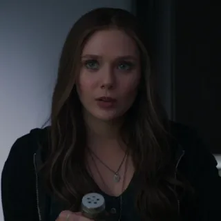 🙂 Wanda Maximoff Ванда Максимофф, Алая Ведьма, Marvel, Супергерой whatsapp sticker
