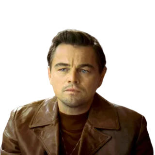 😐 Leonardo DiCaprio aktor, selebriti, potret, pria telegram sticker