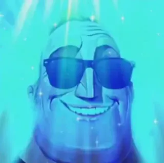 😎 Mr. Incredible The Incredibles Mr. Incredible, The Incredibles, Disney, animated, cool, sunglasses telegram sticker