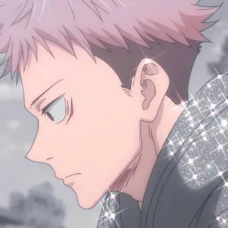 ✨ Yuji Itadori Jujutsu Kaisen Anime, Yuji Itadori, Jujutsu Kaisen, Iskierka telegram sticker