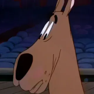 👀 Scooby-Doo cartone animato, cane, Scooby-Doo, animazione, divertente, mistero telegram sticker