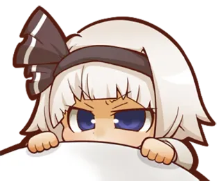 😠 Anime, Manga, Lucu, Gadis, Kartun, Chibi telegram sticker
