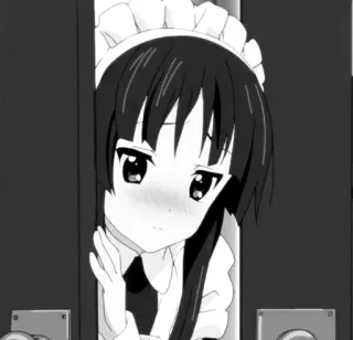 🐱 Mio Akiyama K-On! telegram sticker