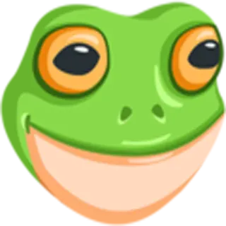 🐸 лягушка, животное, мультфильм, амфибия, милый telegram sticker