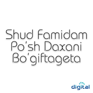 🗣 Shud Famidam Po'sh Daxani Bo'giftageta telegram sticker