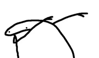 🙌 hình que, vẽ đơn giản, nghệ thuật, phim hoạt hình telegram sticker