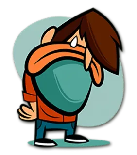 😞 telegram sticker