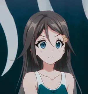🌸 Ragazza anime, Cartone animato, Personaggio, Carino, Ragazza, Anime telegram sticker