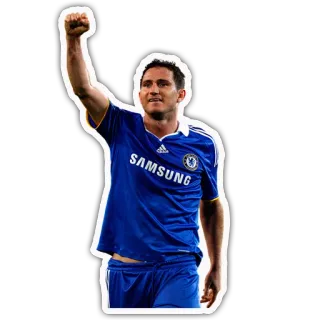 🔀 Frank Lampard sepak bola, sepak bola, atlet, olahraga, Chelsea, Liga Primer telegram sticker