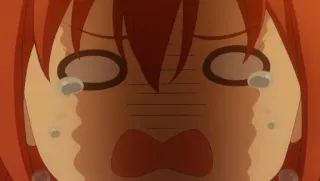 🥺 动漫, 哭泣, 悲伤, 情绪化, 脸, 眼泪 telegram sticker