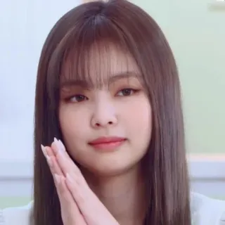 🌷 Jennie Jennie, K-Pop, Blackpink, Sängerin, Promi, Frau, Frisur whatsapp sticker