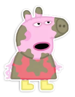 Peppa Pig (@StickerPol) whatsapp stickers
