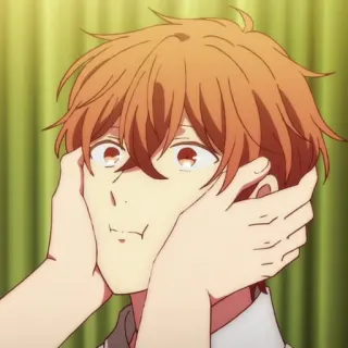 🎸 Anime, Rosto, Engraçado, Retrato telegram sticker