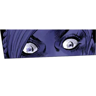 😨 yeux, bd, femme, dessin animé, visage telegram sticker