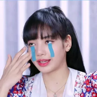 🥲 Lisa Lisa, Femme asiatique, Femme, Blackpink telegram sticker