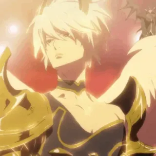 🍎 Anime, Thiên thần, Chiến binh, Áo giáp, Fantasy, Nhân vật telegram sticker