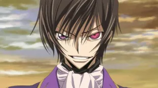 😈 Lelouch Lamperouge Code Geass Anime, Lelouch, Böse, Geass, Zero telegram sticker