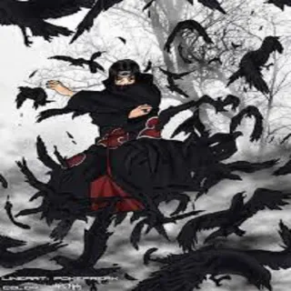 🍈 Itachi Naruto Anime, Naruto, Itachi, Ninja, Gagak, Manga telegram sticker