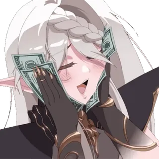 🤑 Giselle Grand Chase telegram sticker