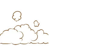 💨 nuvem, fofo, fumaça, vapor whatsapp sticker