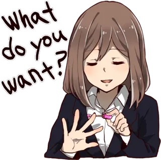 Mastermind Girlfriend ENG :: @line_stickers whatsapp stickers