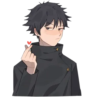 ❤️ Anime, Charakter, Süß, Sticker, Manga, Liebe, Herz telegram sticker