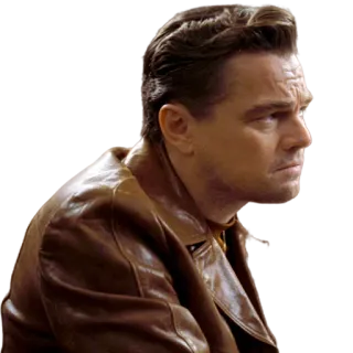 🙄 leonardo dicaprio, aktor, pria, potret telegram sticker