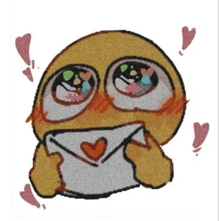 💖 Biểu tượng cảm xúc, Tình yêu, Thư, Trái tim, Dễ thương, Tình cảm telegram sticker
