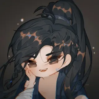 ✨ 动漫, Q版, 漫画, 可爱, 角色 whatsapp sticker