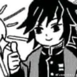 🎐 Anime, Manga, Pouce levé, Approbation, Mignon telegram sticker