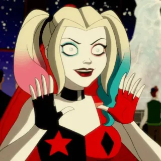 🎪 Harley Quinn 할리 퀸, dc 코믹스, 만화 캐릭터, 악당 telegram sticker