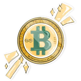 💸 LIBERTAS AEQUITAS VERITAS 2017 IN CRYPTOGRAPHY WE TRUST Bitcoin, Criptovaluta, Moneta, Cripto, Libertas, Aequitas, Veritas, Fiducia telegram sticker