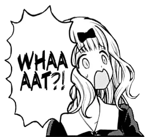 😱 WHAA
AAT?! Anime, geschockt, Frage, Cartoon, Ausdruck telegram sticker
