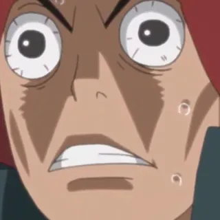 😓 Might Guy Naruto Anime, Naruto, Might Guy, Engraçado, Expressão facial, Chocado, Suor telegram sticker