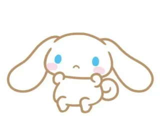 🌟 Cinnamoroll Cinnamoroll, Sanrio, niedlich, kawaii, Welpe, Hund telegram sticker